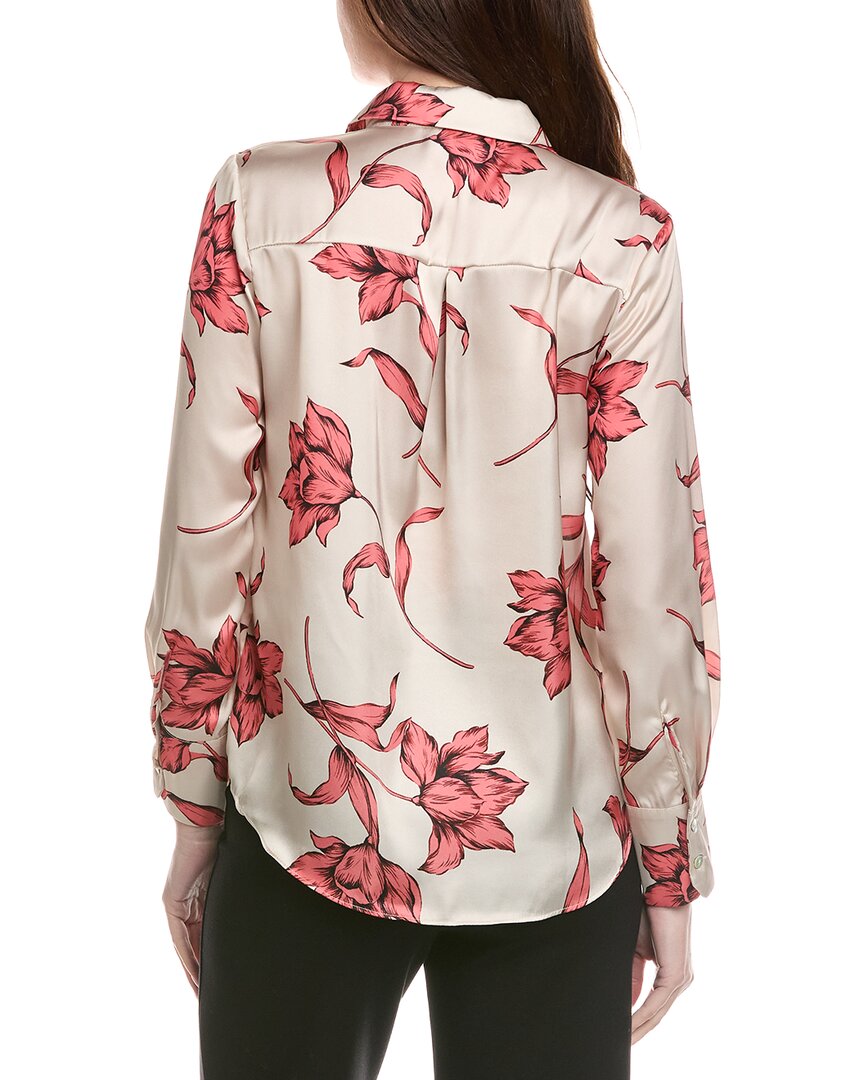 Philosophy Woven Flowy Satin Top