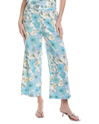 Philosophy Linen-Blend Ankle Crop Pant