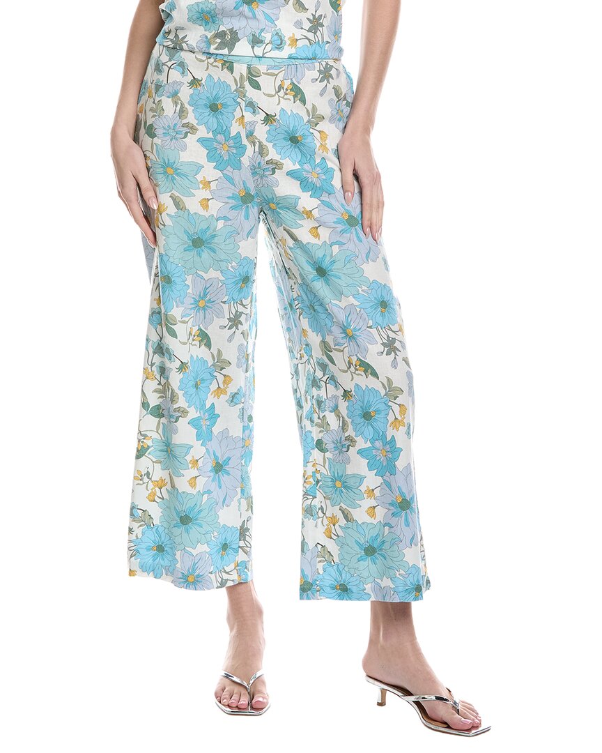 Philosophy Linen-Blend Ankle Crop Pant