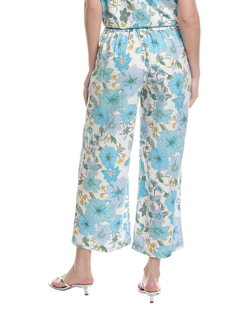 Philosophy Linen-Blend Ankle Crop Pant