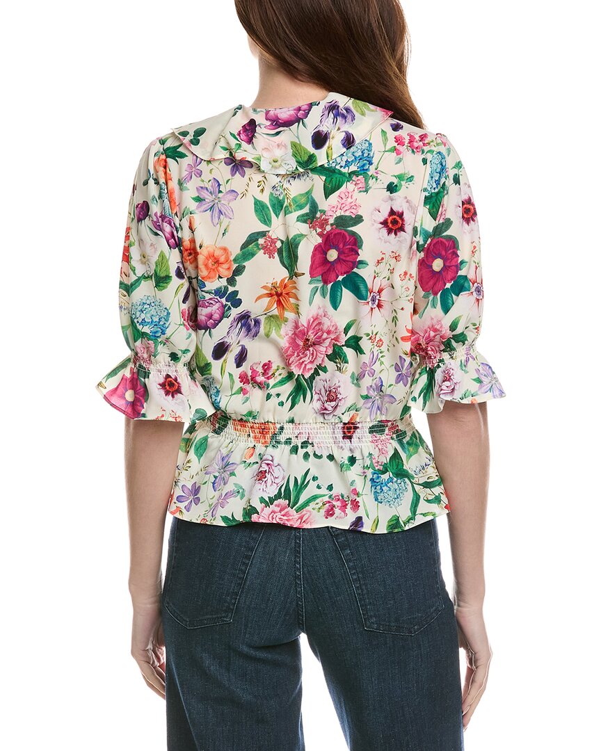 Philosophy Peplum Woven Top