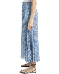 Max Studio Pleated Maxi Skirt