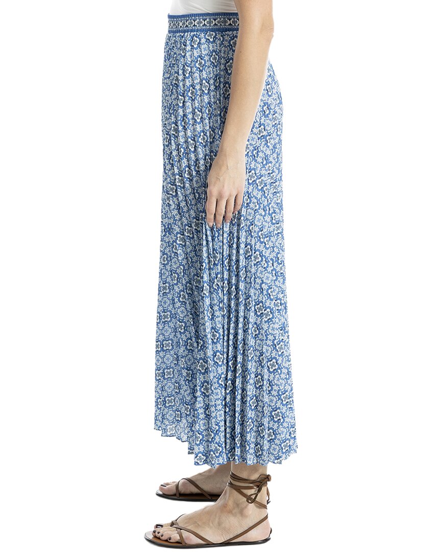 Max Studio Pleated Maxi Skirt