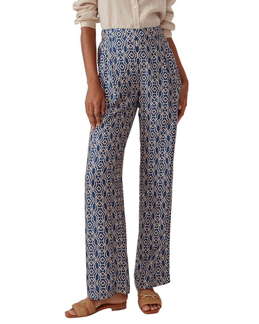 J.Mclaughlin Asa Silk-Blend Pant