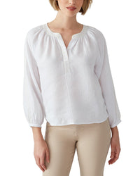 J.Mclaughlin Chandra Linen Blouse