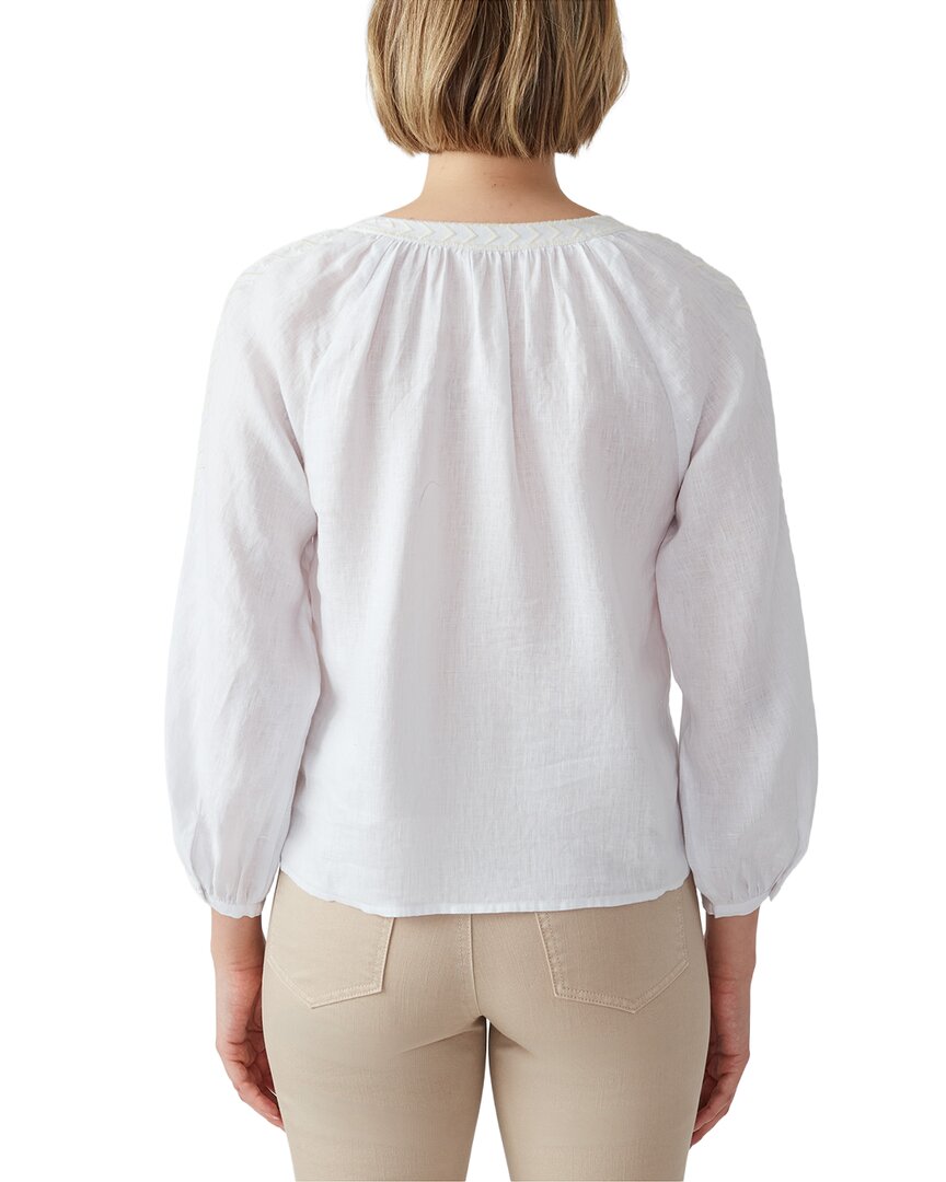 J.Mclaughlin Chandra Linen Blouse