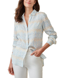 J.Mclaughlin Britt Linen Blouse