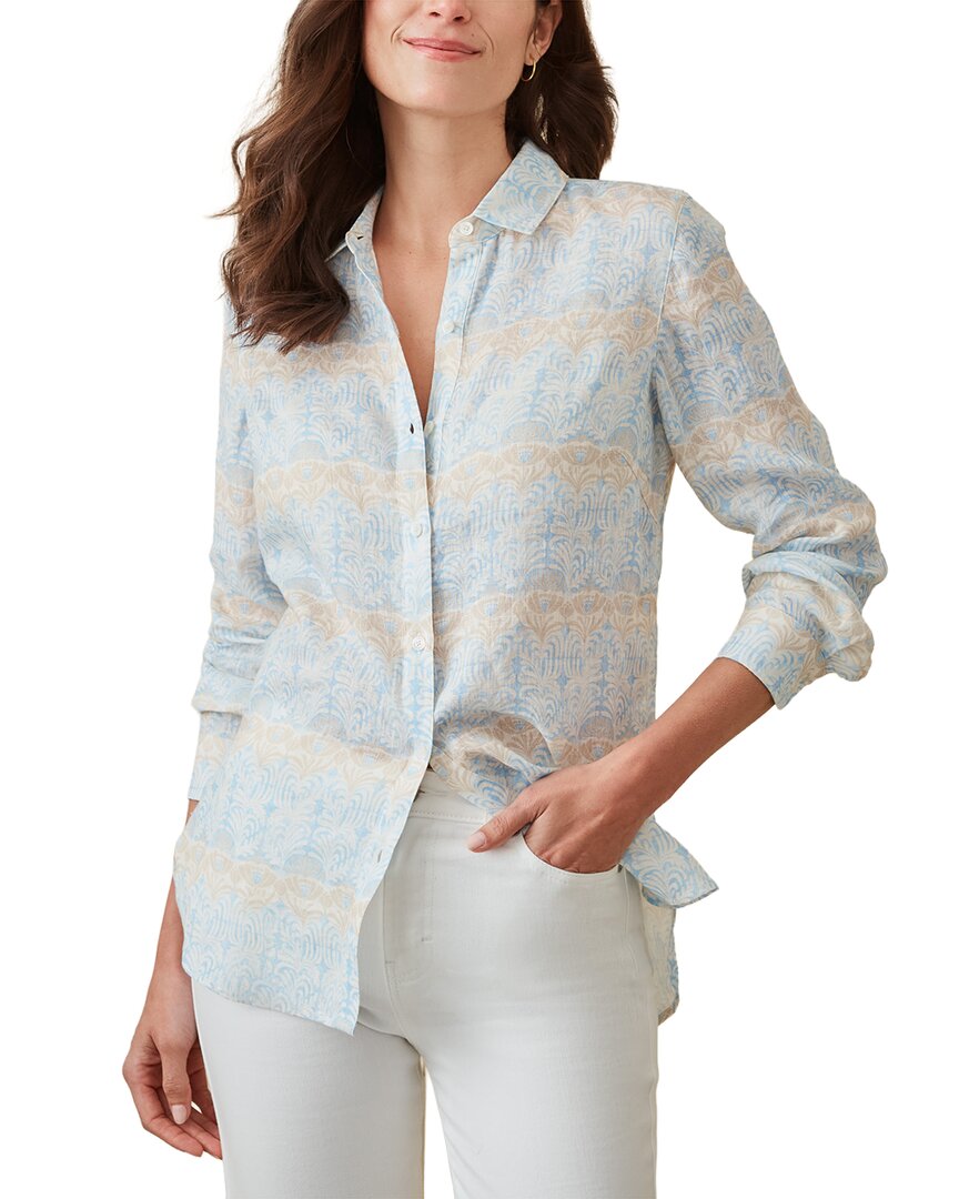 J.Mclaughlin Britt Linen Blouse