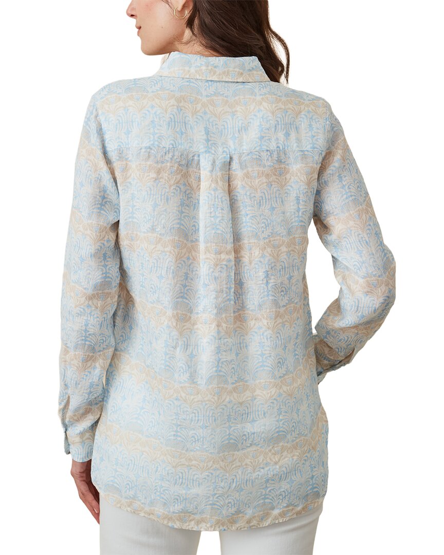 J.Mclaughlin Britt Linen Blouse