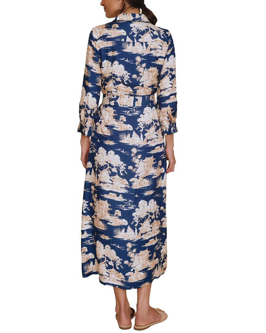 J.McLaughlin J.Mclaughlin Kahlo Silk-Blend Dress