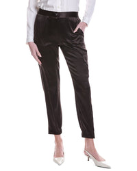 Gosilk Lux Cargo Silk-Blend Pant