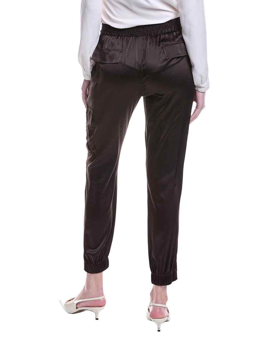 Gosilk Lux Cargo Silk-Blend Pant