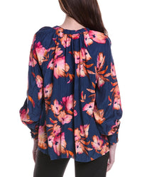 Gosilk V-Neck Silk Top