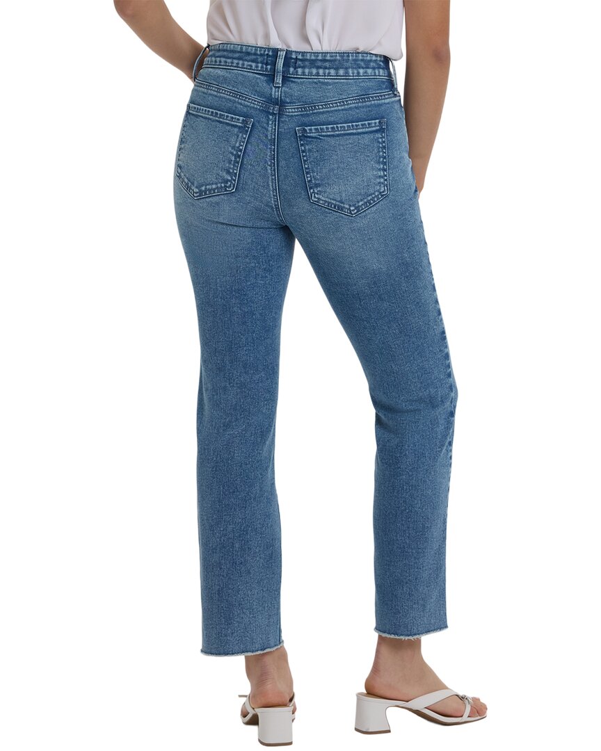 Nydj Marilyn Washed Crystal Straight Leg Jean
