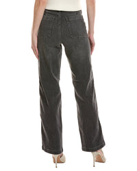 Nydj Brooke Vintage Noir Straight Leg Jean