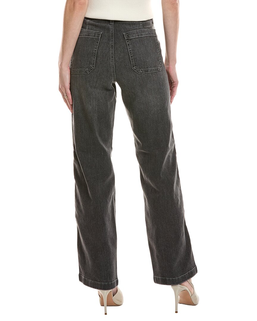 Nydj Brooke Vintage Noir Straight Leg Jean