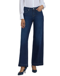 Nydj Teresa Midnight Breeze Wide Leg Jean