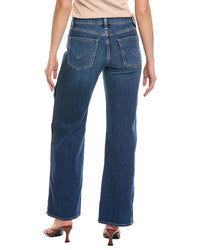 Hudson Jeans Rosie Side Snaps Deep Ray Wide Leg Jean
