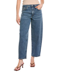 Hudson Jeans High-Rise Barrel Leg Tucker Jean
