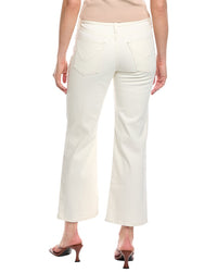 Hudson Jeans Rosie High-Rise Ecru Wide Leg Ankle Jean