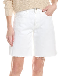 Hudson Jeans London Low-Rise White Long Short