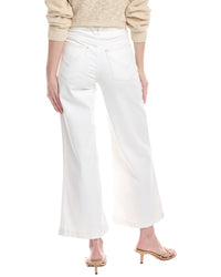 Hudson Jeans Jodie White Wide Leg Crop Jean