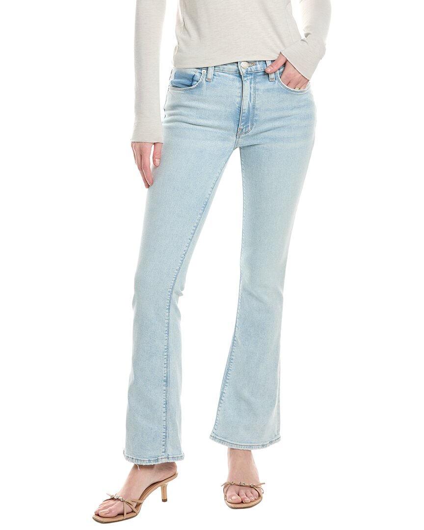 Hudson Jeans Nico Mid-Rise Barefoot Flourish Bootcut Jean