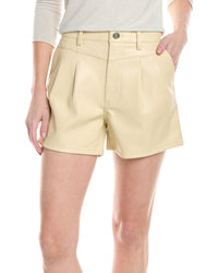 Hudson Jeans Front Yoke Pleated Moth Short