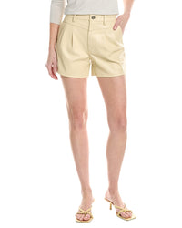 Hudson Jeans Front Yoke Pleated Moth Short