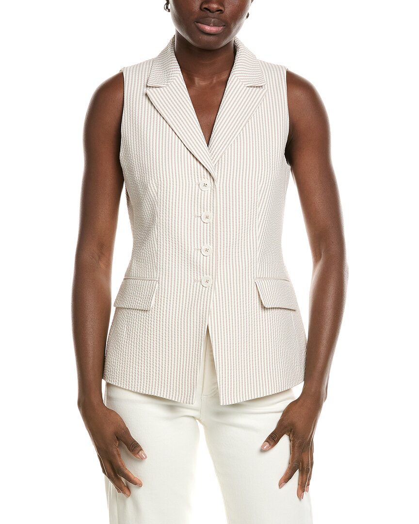 Jones New York Jones New York Seersucker Vest