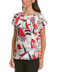 Jones New York Jones New York Printed Blouse