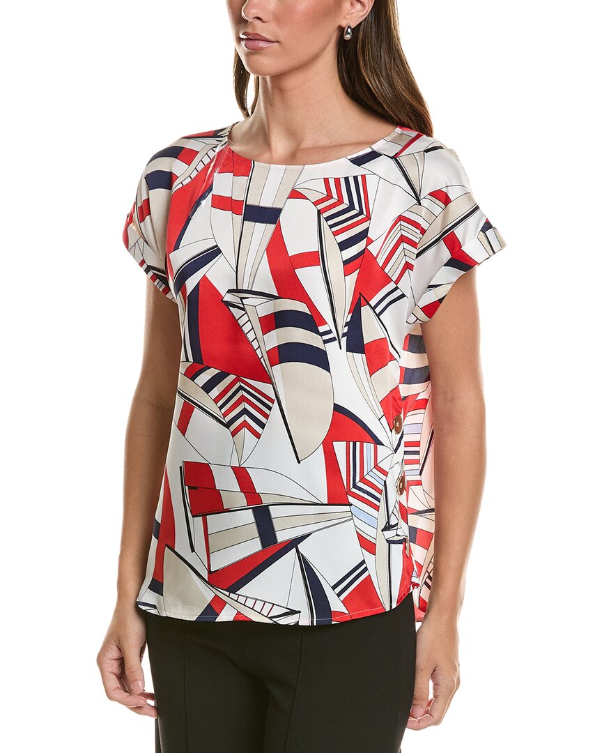 Jones New York Jones New York Printed Blouse