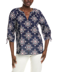 Jones New York Jones New York Elbow Raglan Sleeve Blouse