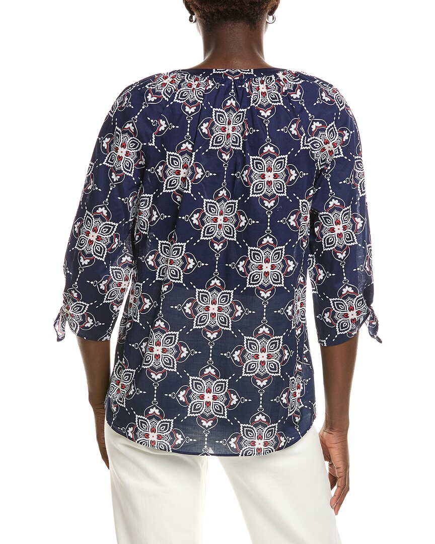 Jones New York Jones New York Elbow Raglan Sleeve Blouse