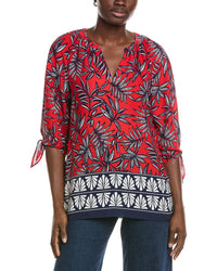 Jones New York Jones New York Elbow Raglan Sleeve Blouse