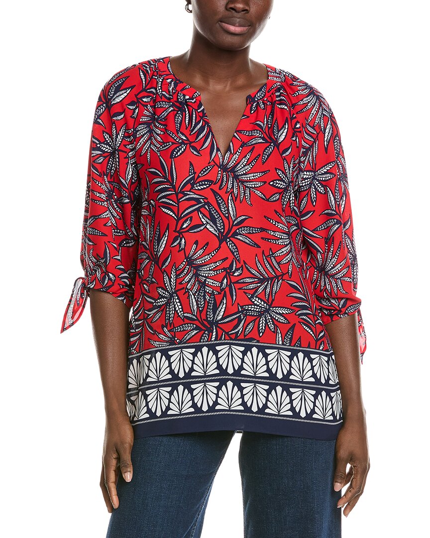 Jones New York Jones New York Elbow Raglan Sleeve Blouse
