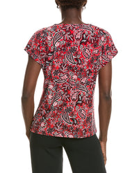 Jones New York Jones New York Double Trim Top