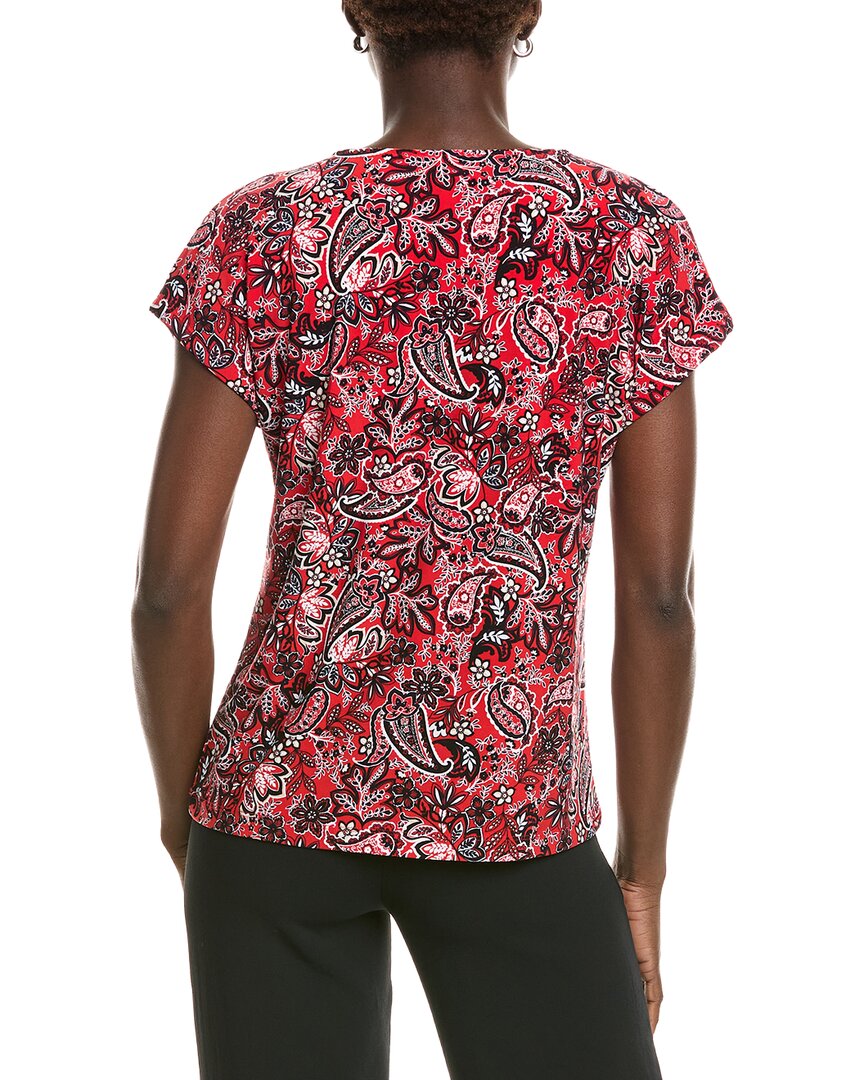 Jones New York Jones New York Double Trim Top
