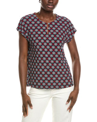 Jones New York Jones New York Double Trim Top