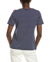 Jones New York Jones New York Shoulder Tie T-Shirt