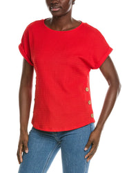 Jones New York Jones New York Seabreeze Crinkle Top