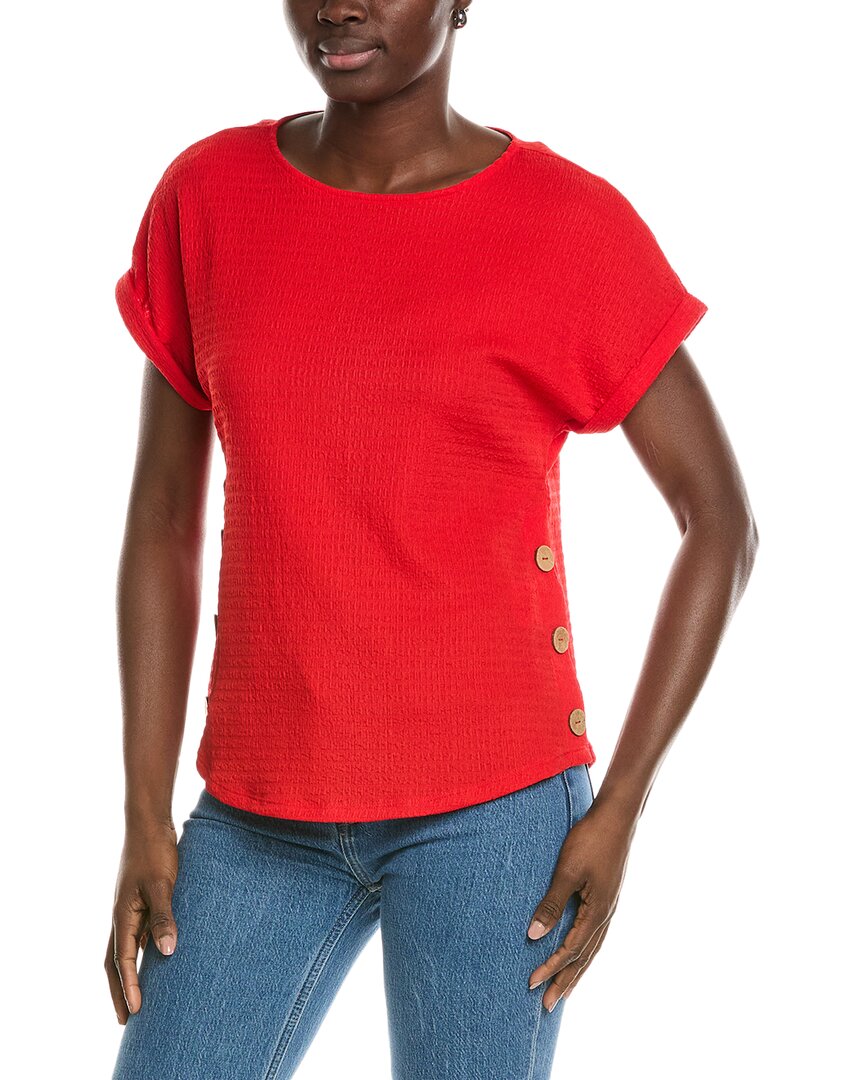 Jones New York Jones New York Seabreeze Crinkle Top