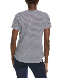Jones New York Jones New York Buttoned Shoulder T-Shirt