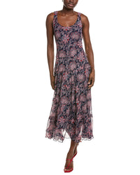 Jones New York Jones New York Multi Tier Maxi Dress