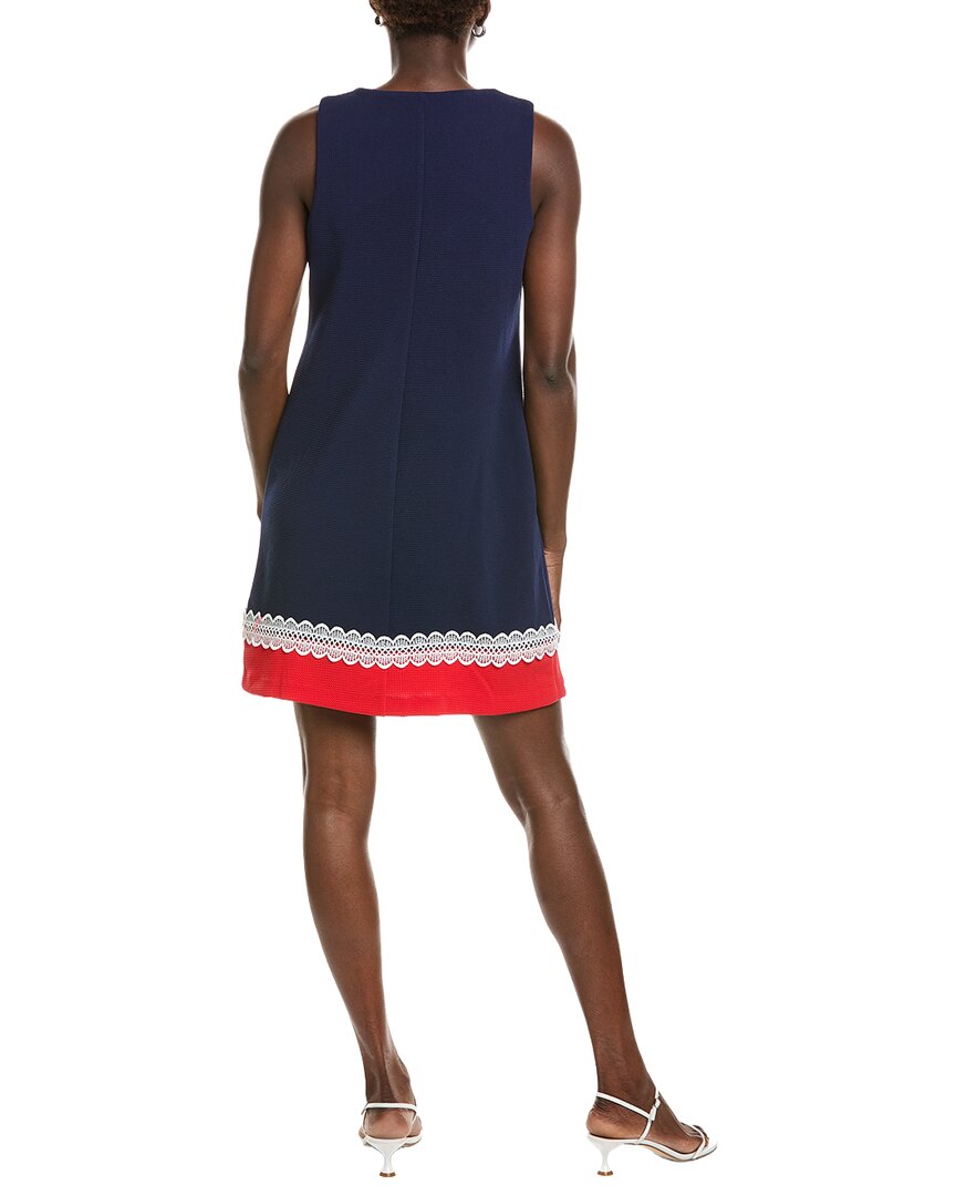 Jones New York Jones New York Sleeveless Colorblock Swing Dress