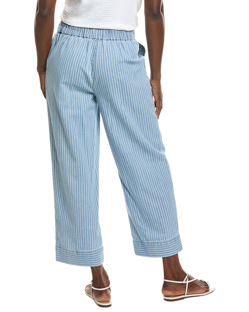 Jones New York Jones New York Tie Waist Chambray Pant