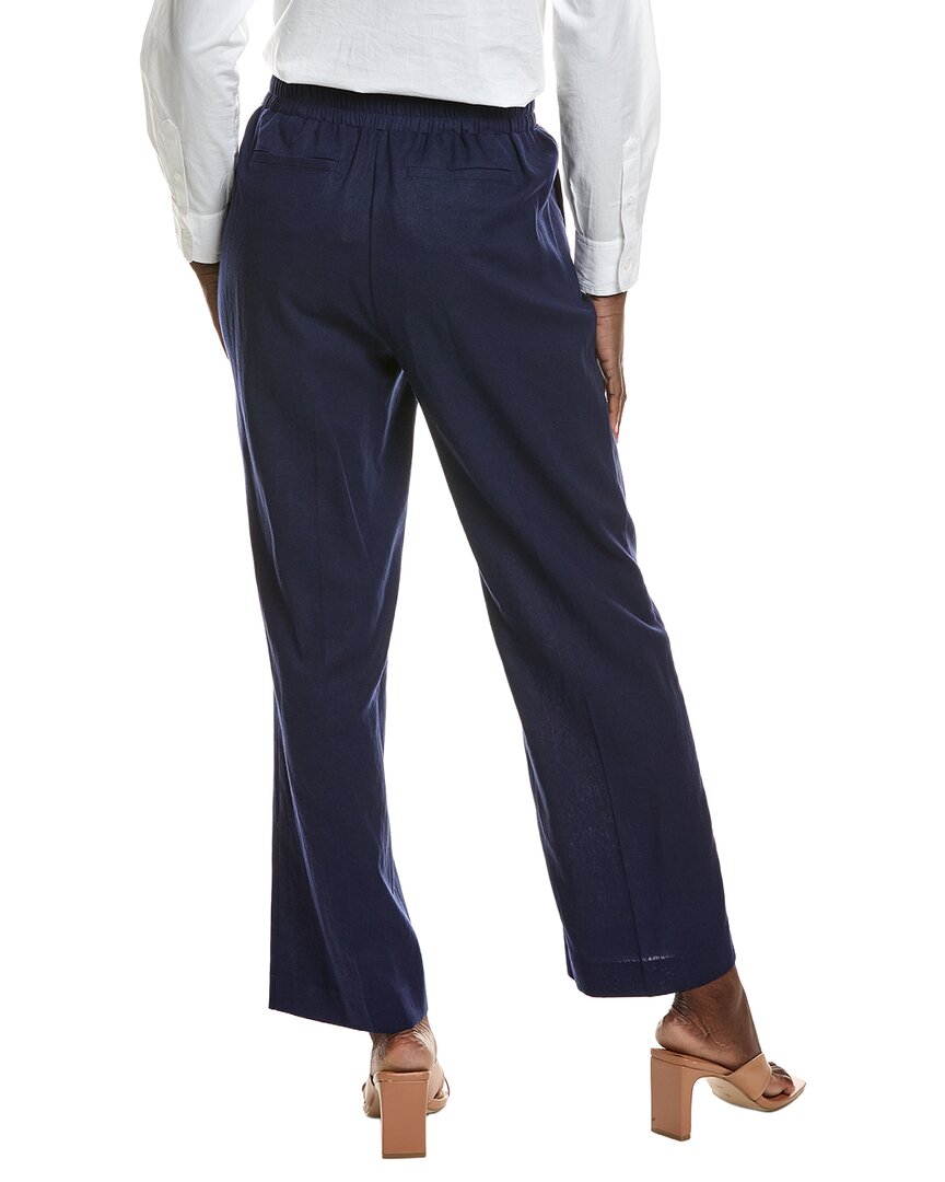 Jones New York Linen-Blend Drawstring Pant