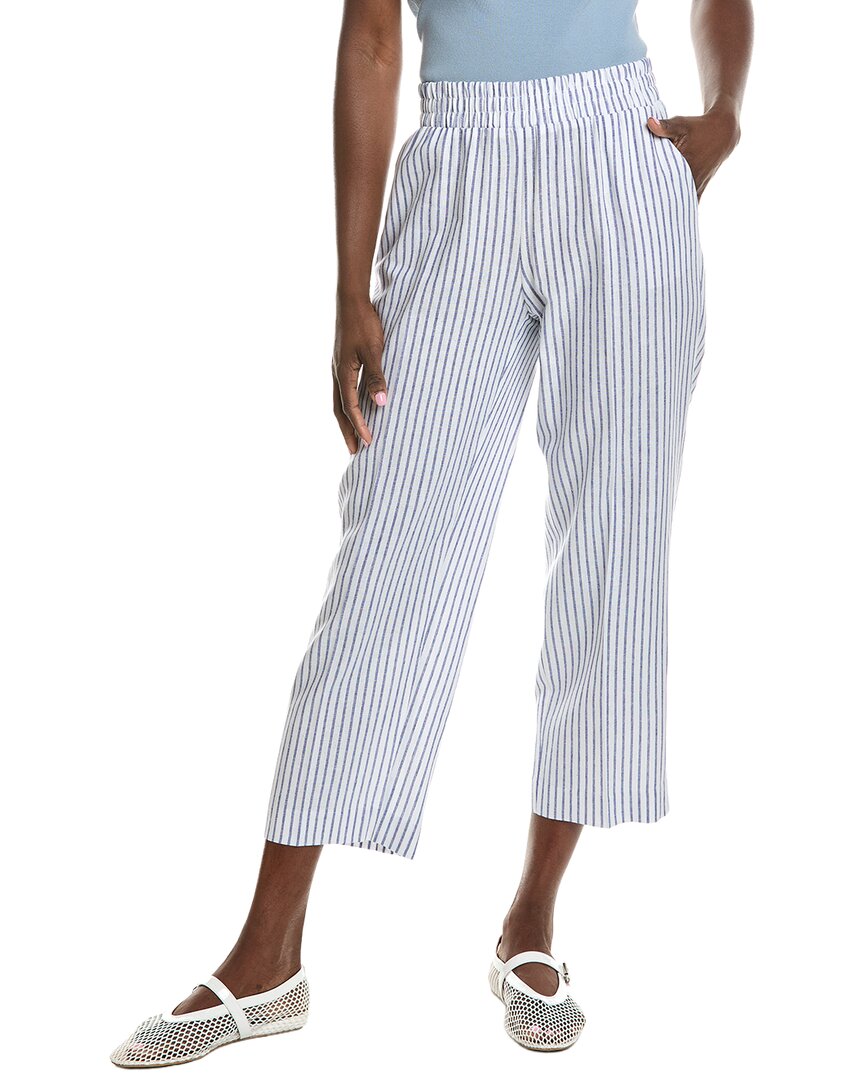 Jones New York Linen-Blend Crop Pant