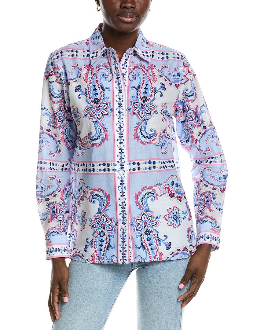 Jones New York Printed Blouse