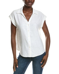 Jones New York Classic Linen-Blend Blouse